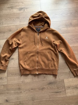 Jordan Sweatshirt Zip Up Hoodie Größe S Archaeo Brown Herren