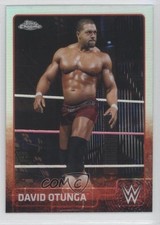 2015 Topps Chrome WWE Refractor David Otunga #21 0c4