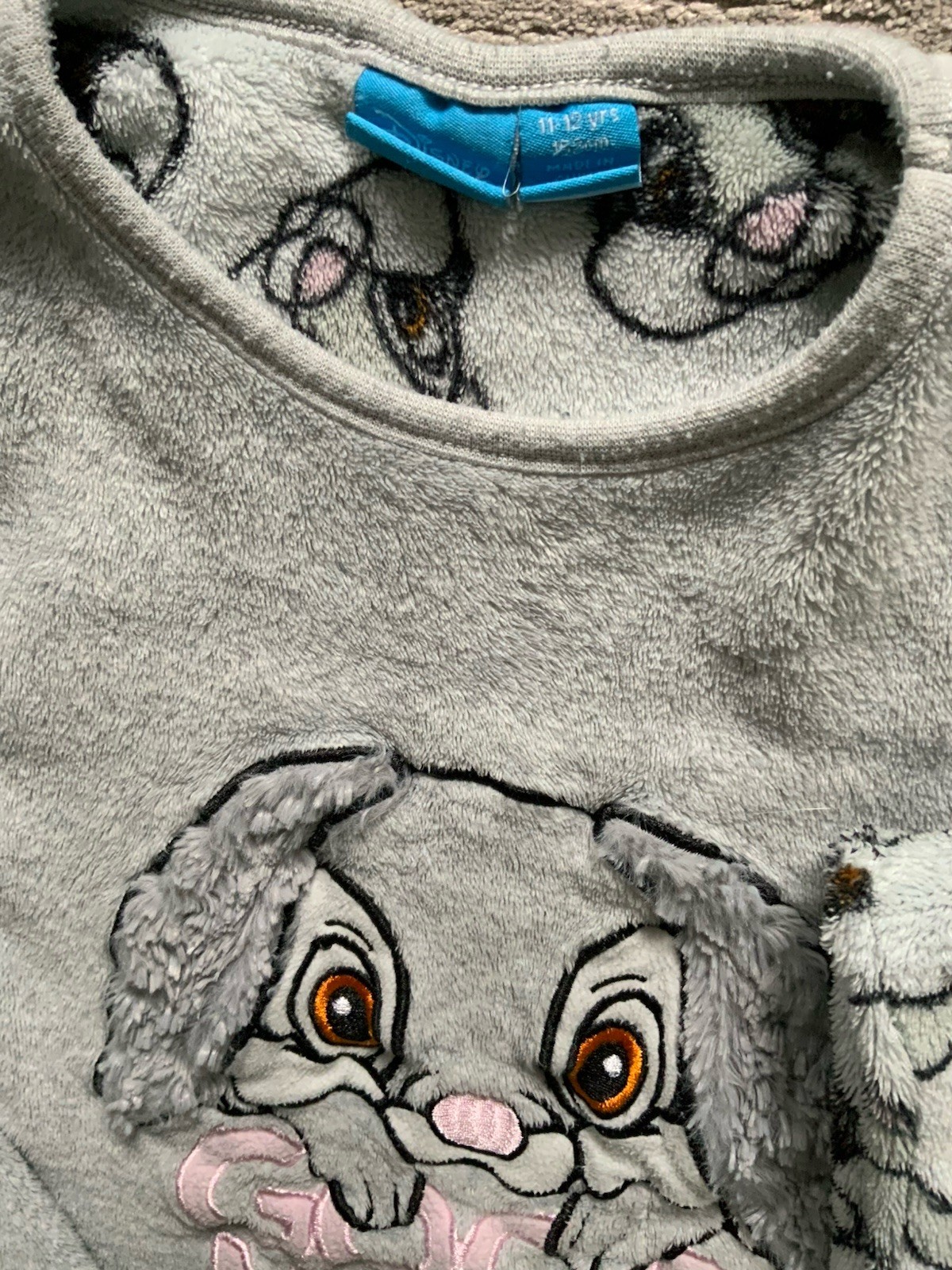 Disney Thumper Fleece Pyjamas Age 11-12 image 2