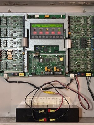 Simplex 4005-9150 Fire Alarm Control Panel 32 Zone 8 Nac Good Working Condition!