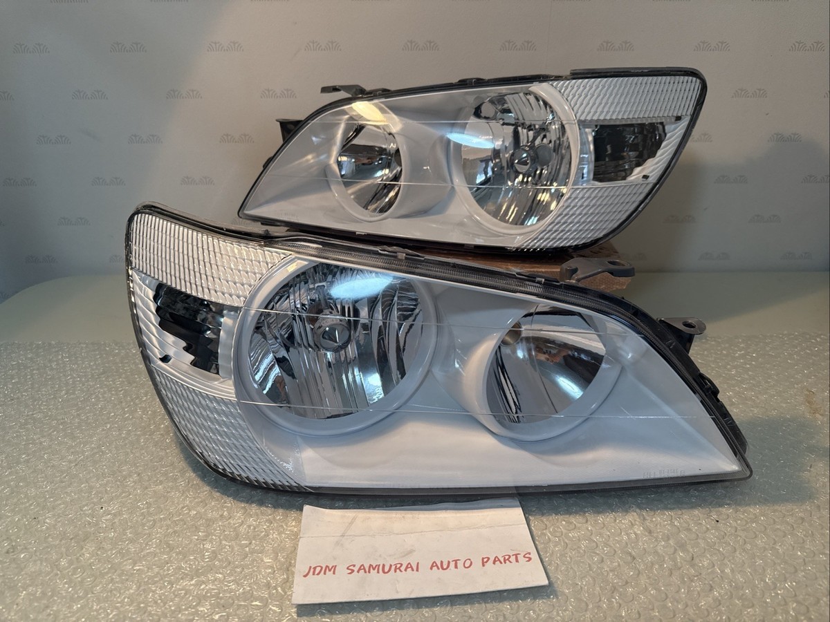 Lexus IS300 IS200 Toyota Altezza GITA INNER WHITE Head Lights lamp