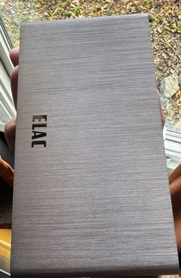 ELAC Discovery Series DS-S101-G Music Server, Streamer, Silver (Open Box, new)