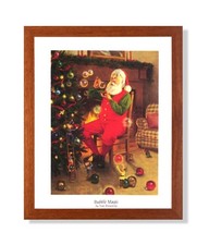 Old St Nick Santa Clause & Elves Bubble Magic Tree Decorating Tom Browning Chris