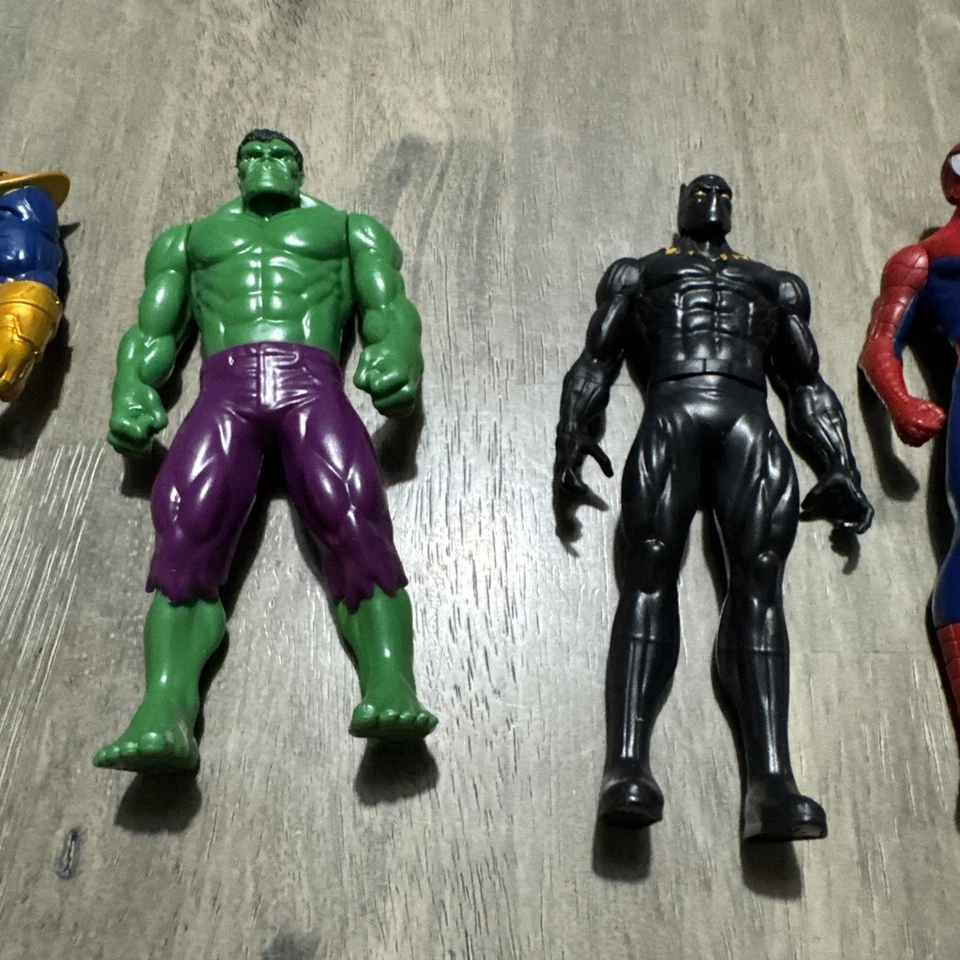 Lote de 5 figuras de acción vintage de Marvel Foto 4 de 4