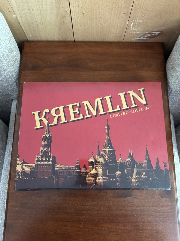 Jolly Roger Games Kremlin Limited Edition, Avalon Hill, Board Game Kickstarter