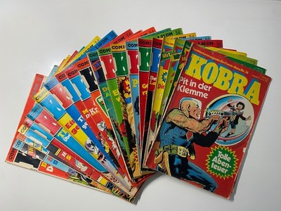 KOBRA Comics, Jahrgänge 1975-1978, Gevacur Verlag. Hefte zur Auswahl, Z 1-3+