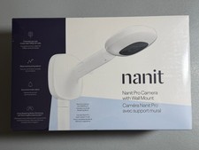 NEW Nanit Pro Video Baby Monitor Wall Mount White Sleep Breathing Tracking