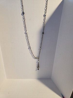 Ann King pearl Necklace 925 Sterling Silver 18k
