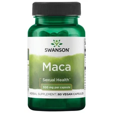 Swanson Maca 500 mg 60 Capsules