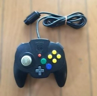 Nintendo 64 HORI Pad Mini N64 Schwarz Controller Getestet Japan
