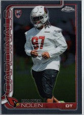 2025 Topps Chrome #365 Walter Nolen Arizona Cardinals Rookie