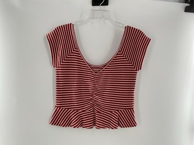 American Eagle women s juniors medium crop top 092
