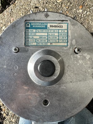 Original Wasserwannenrollenmotor für Heidelberg SM74 PM74- M2.198.1283