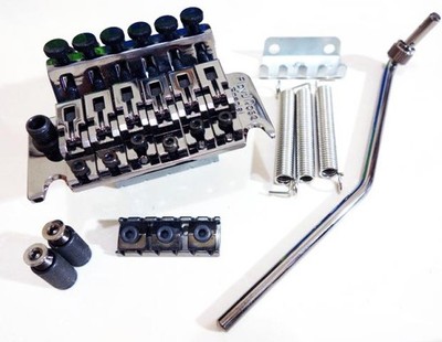 Floyd Rose FRTS5000 Special Series Tremolo Bridge System w/R2 Nut - BLACK NICKEL