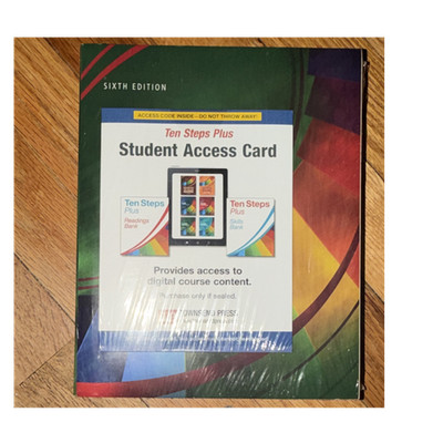 Townsend Press Ten Steps Plus Sixth Edition by John Langan, Reading Skills
