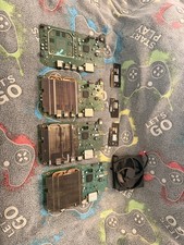 Lot of 4 Xbox Series S Motherboards with misc of Parts 