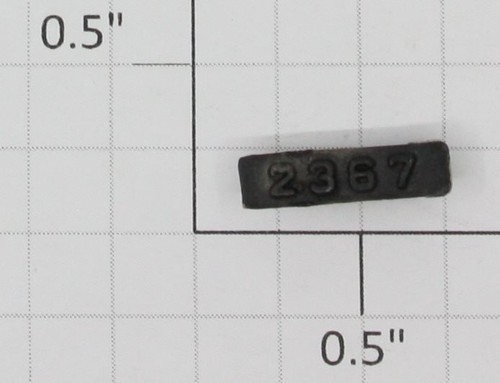 Lente/tablero de numeración Lionel 2367-10 pintado a mano derecha (1) | Zustand: New