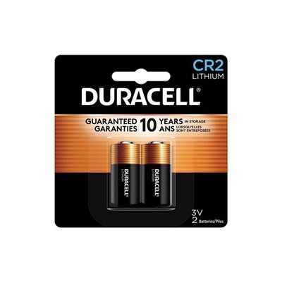 Duracell CR2B2PK 3V CR2 Specialty High-Power Lithium Batteries (2/Pack) New
