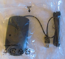 New Genuine Dell MS116p Optical Black USB Scroll Wheel Mouse NIB Sealed