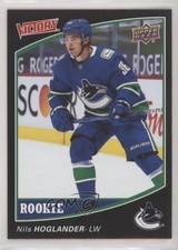 2021 National Hockey Card Day Victory Black Rookies Nils Hoglander #V-17 8tn