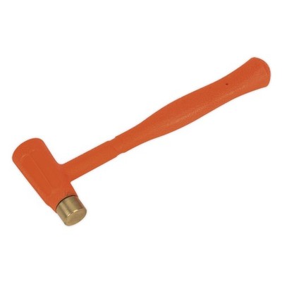 Sealey Messingbeschichteter Dead Blow Hammer 12oz BFH12