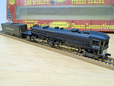 Clean Rivarossi Italy HO SP Cab Forward Loco 4-8-8-2 & Tnder Runs NMRA Couplers