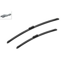 2 x Wiper Blades Pair Front 600mm 475mm 24" 19" Fits VW Passat 3.2 FSI 4motion