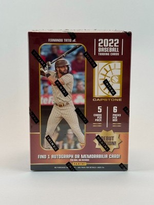 Panini Capstone 2022 MLB Debut Edition Trading Cards Blaster Box 6 Packs Sealed