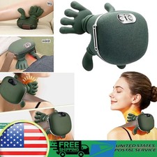 Neck Massager with Heat, Simulated Human Hand Neck Massager Wireless, Ergonomic