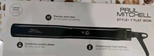 Paul Mitchell Style+ 1" Ceramic Flat Iron – Straightens & Curls