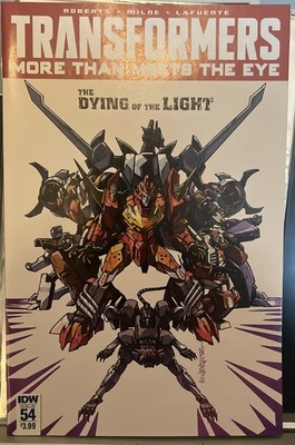 Transformers More Than Meets the Eye #54 Cover A IDW Comics - Alex Milne 2016