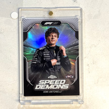 2025 Topps Chrome Formula 1 F1 Kimi Antonelli Speed Demons Rookie Rc #SD-1