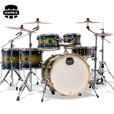 Mapex Armory Studioease Drum Shell Pack Rainforest Burst Fast Toms AR628SFUVET