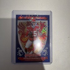 2025 Panini Rookies & Stars Crusade Blue Plaid #1 Patrick Mahomes II  