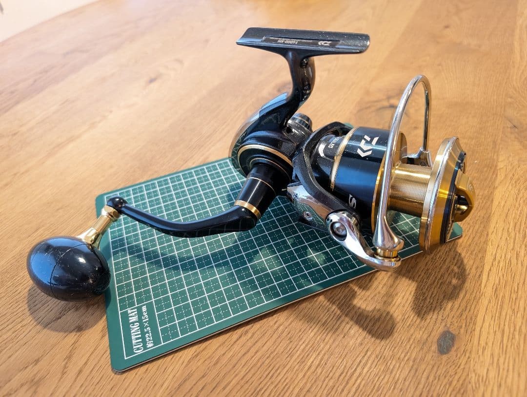 Shimano Saltiga 14000-XH Saltiga Surf Ocean Reel, Used, No Line Roller Free Spin - Image 3