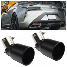 For Lexus LC500 LC500H Exhaust Pipe Tip Rear Tail Throat Muffler 1.5-2.1" US