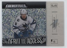 2023 Credentials Debut Ticket Access Horizontal 160/799 Tier 1 Ty Emberson 0z4x