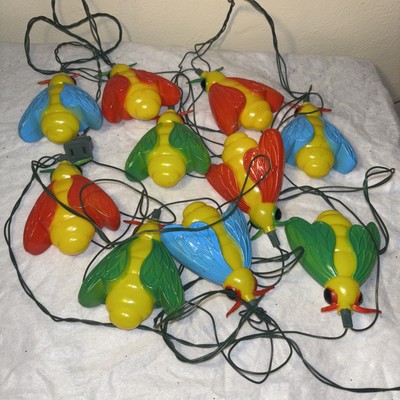 Vintage Lidco Party Patio String Lights Lites Fireflies Lightning Bugs