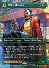 x1 Miles Morales // Ultimate Spider-Man SPM MTG 200 BORDERLESS MYTHIC M/NM 1x