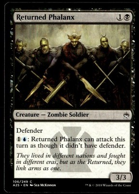2018 Masters 25 Returned Phalanx Masters/Common #106