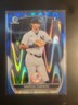 2023 Bowman Chrome Marcos Cabrera #BCP-46 Blue Ray Wave Refractor Yankees
