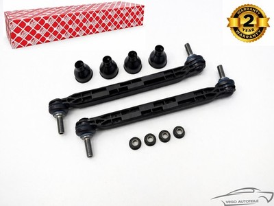 2x ORIGINAL FEBI KOPPELSTANGE STREBE STABILISATOR VORNE FÜR OPEL CHEVROLET SAAB