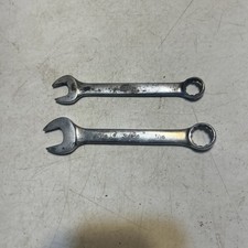 SNAP ON TOOLS - Lot Of 2 Combination Wrenches,12pt (9/16” OEX180) (11/16” OEX220