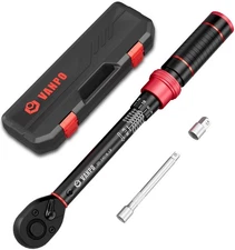 VANPO 1/4-inch Drive Click Torque Wrench, 20-240 in. lb/2.3-27.1 Nm, Inch Pound4