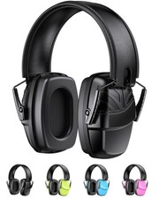 Ear Protection NRR 35dB Hearing Muffs for 1 Pack, Black