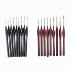 Professtional Detail Paint Brushes Set Artist Paint Brushes Art Craft Supply 9pc