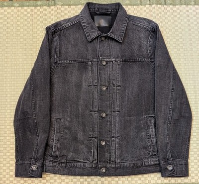 Taylor Stitch The Dispatch Jacket in Black 3-Month Wash Selvedge Men's Size 42
