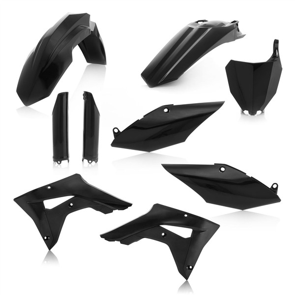 Acerbis VollstäNdiges Kunststoffkit Schwarz FüR Honda CRF 450RX 2017-2018-image