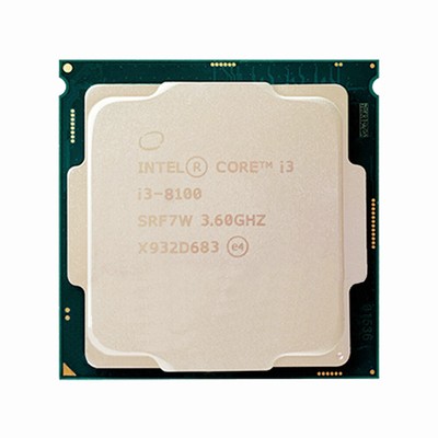 Intel Core i3-8100 3.6GHz/6M Socket LGA 1151 Processor CPU