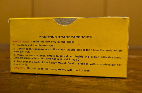 Vintage Kodak Ready-Mounts 126 Size Film 2x2 26x26mm Transparencies B206 100 Ct - Picture 3 of 6